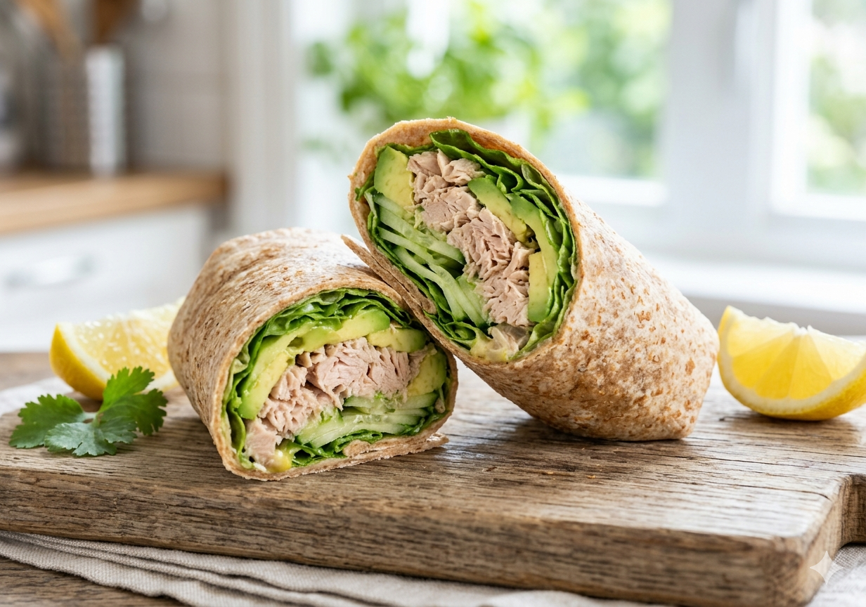 Tuna Avocado Wrap