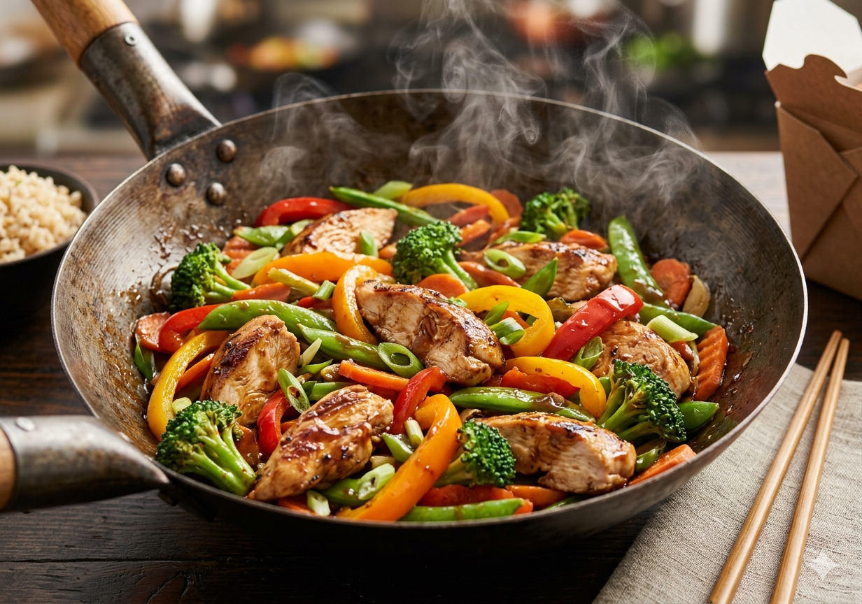 Chicken and Veggie Stir Fry