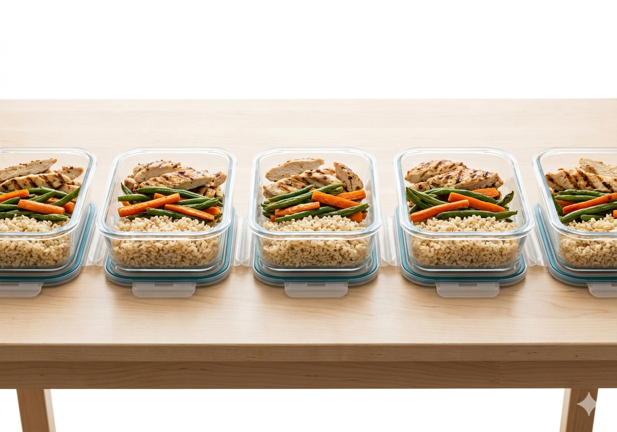 How to meal prep for busy weeks